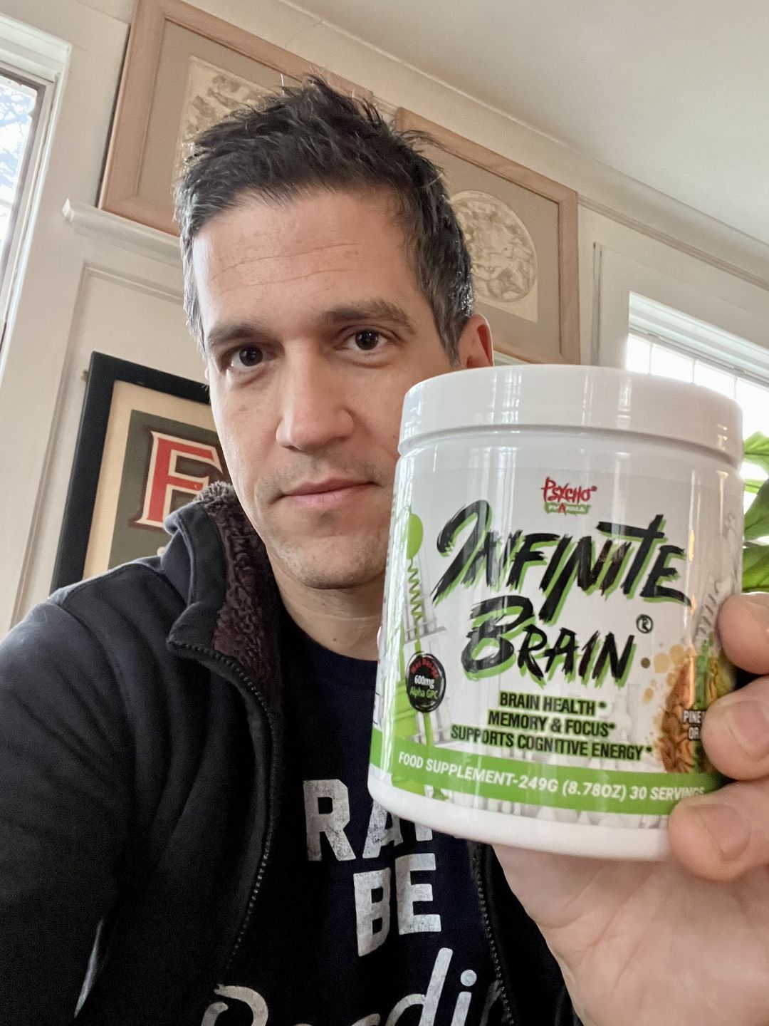 Customer photo review of Infinite Brain
