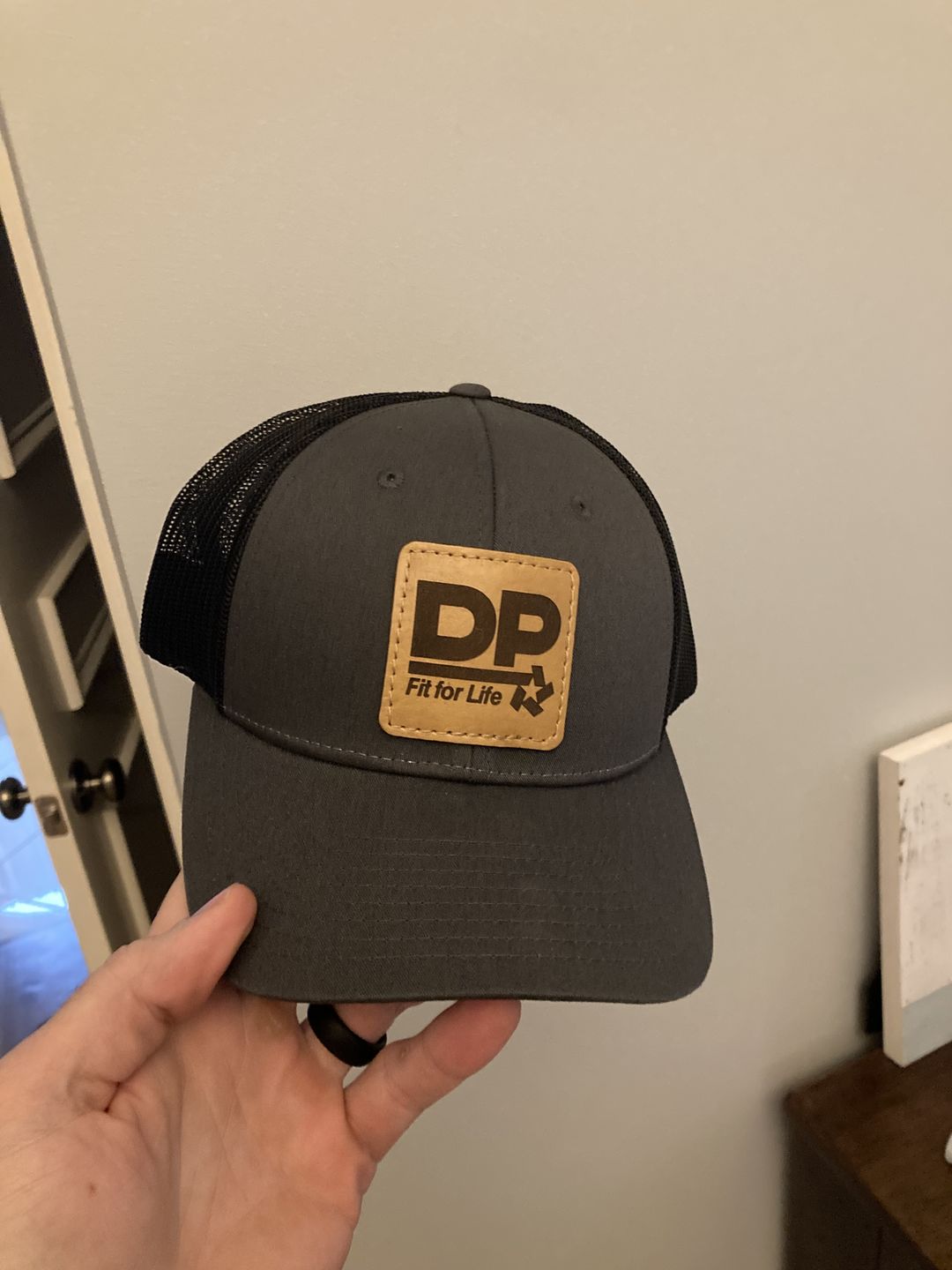 Customer photo review of Richardson 115 Custom Leather Patch Hat