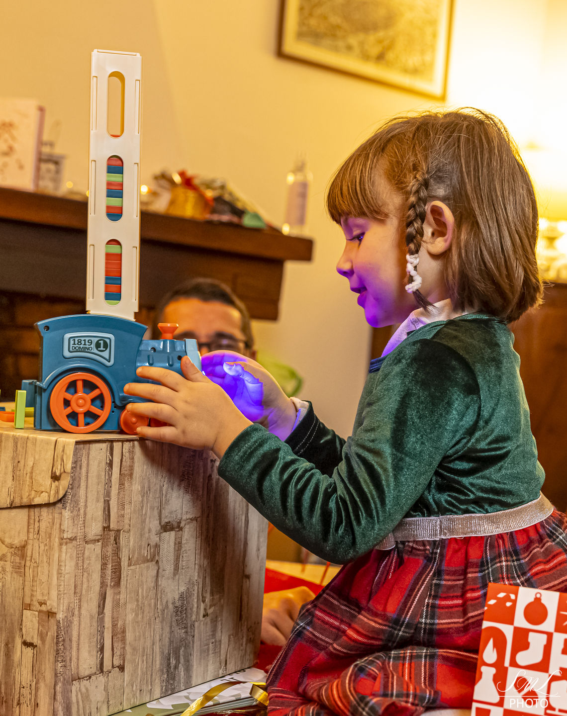 Customer photo review of Montessori Domino Train™- Treno Crea Domino
