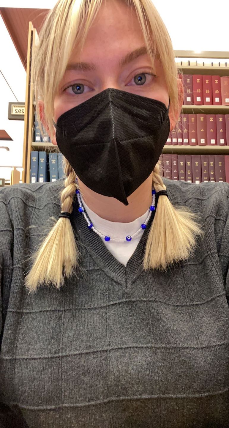 Customer photo review of KN95 Respirator Face Mask Individually Sealed (Cone Shape)