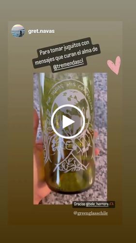 Customer video review of Juego de 6 Vasos Tremendas