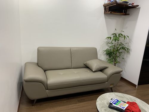 Customer photo review of TRACEE - Sofa văng da 2 chỗ