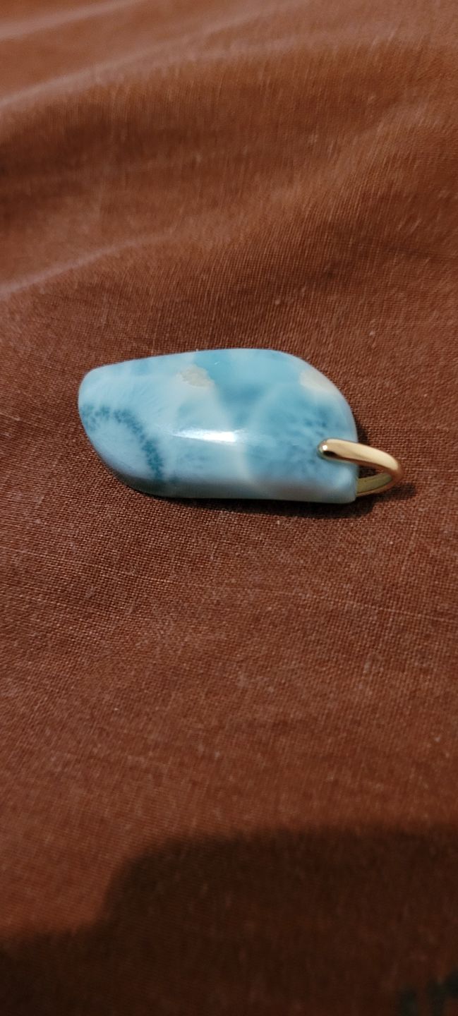 Customer photo review of Larimar pendentif