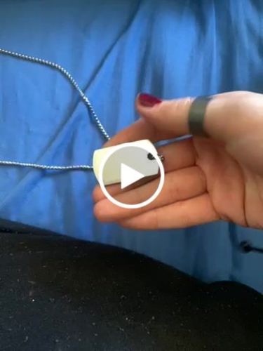 Customer video review of Detailed Dog Tag