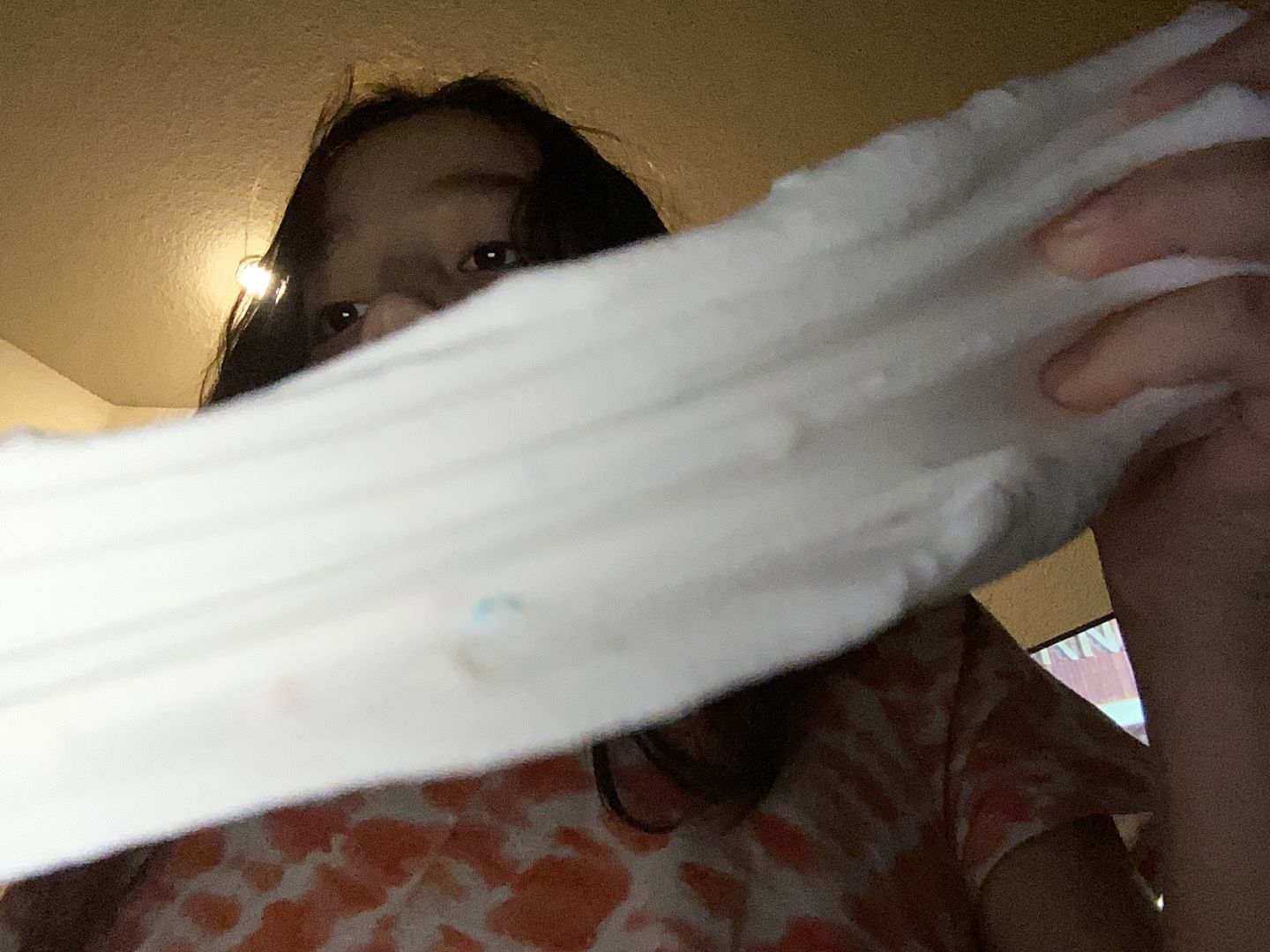 Customer photo review of Fluffy Goo Classic Marshmallow Slime