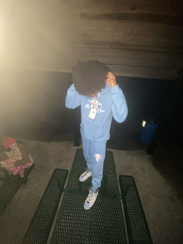 Customer photo review of Classic Graduation Sweatsuit