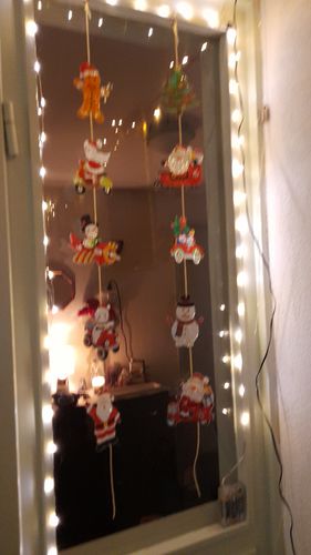 Customer photo review of Rendier en Kerstman | Kerstkrans