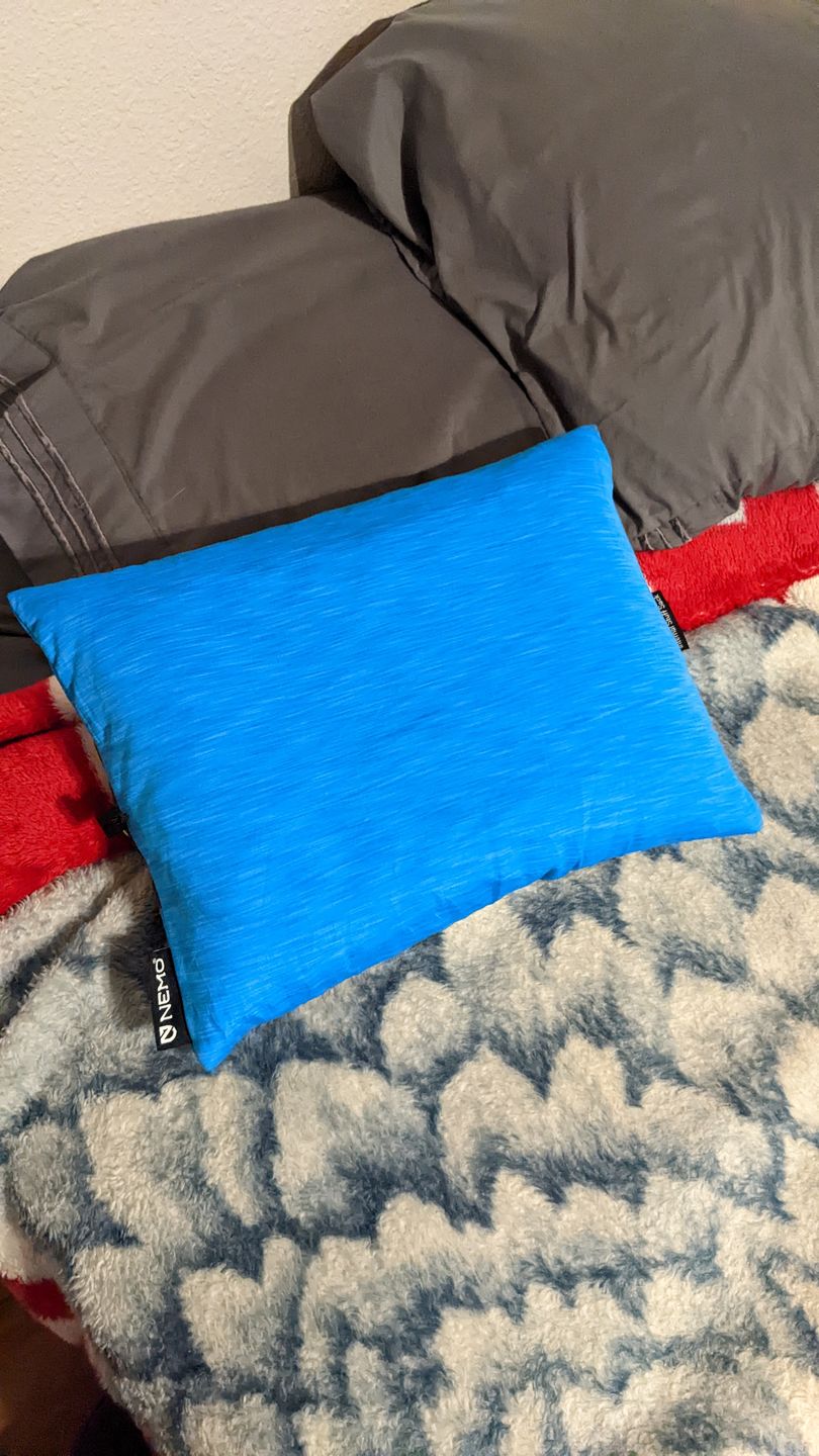 Customer photo review of NEMO | Fillo Elite Ultralight Pillow