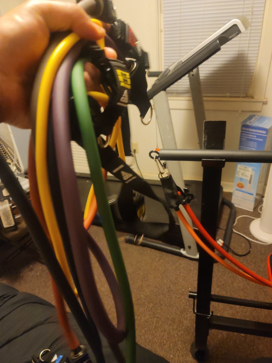 Customer photo review of Stackable Resistance Band Set