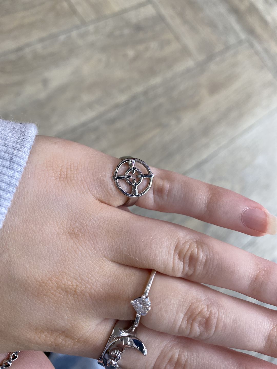 Customer photo review of CROSSHAIR RING