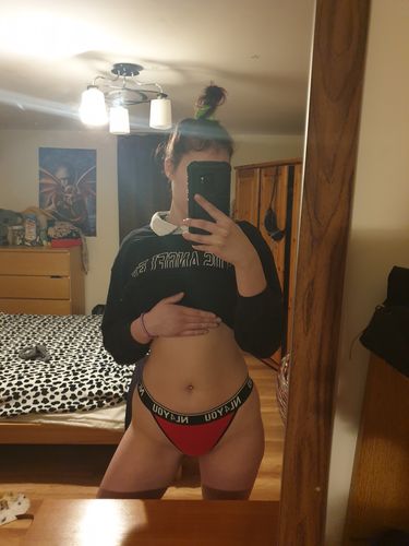 Customer photo review of Red & Black - Памучни прашки / бикини