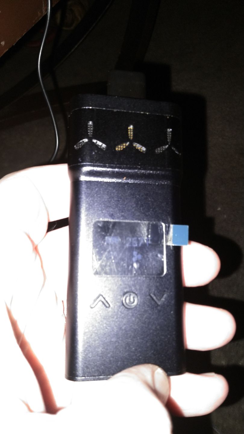 Customer photo review of AIRVAPE X | Dry Herb  and Concentrate Vaporizer– Advanced Slim Design, Discreet & Long Battery Life