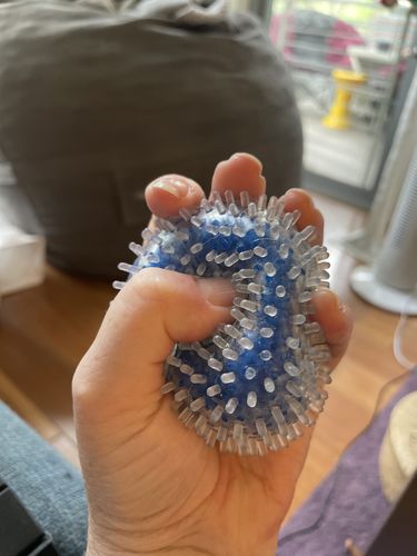 Customer photo review of Atomic Bead Stress Ball