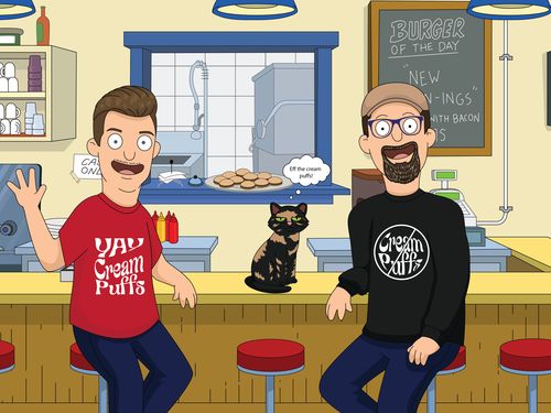 Customer photo review of Bob’s Burgers Custom Portrait