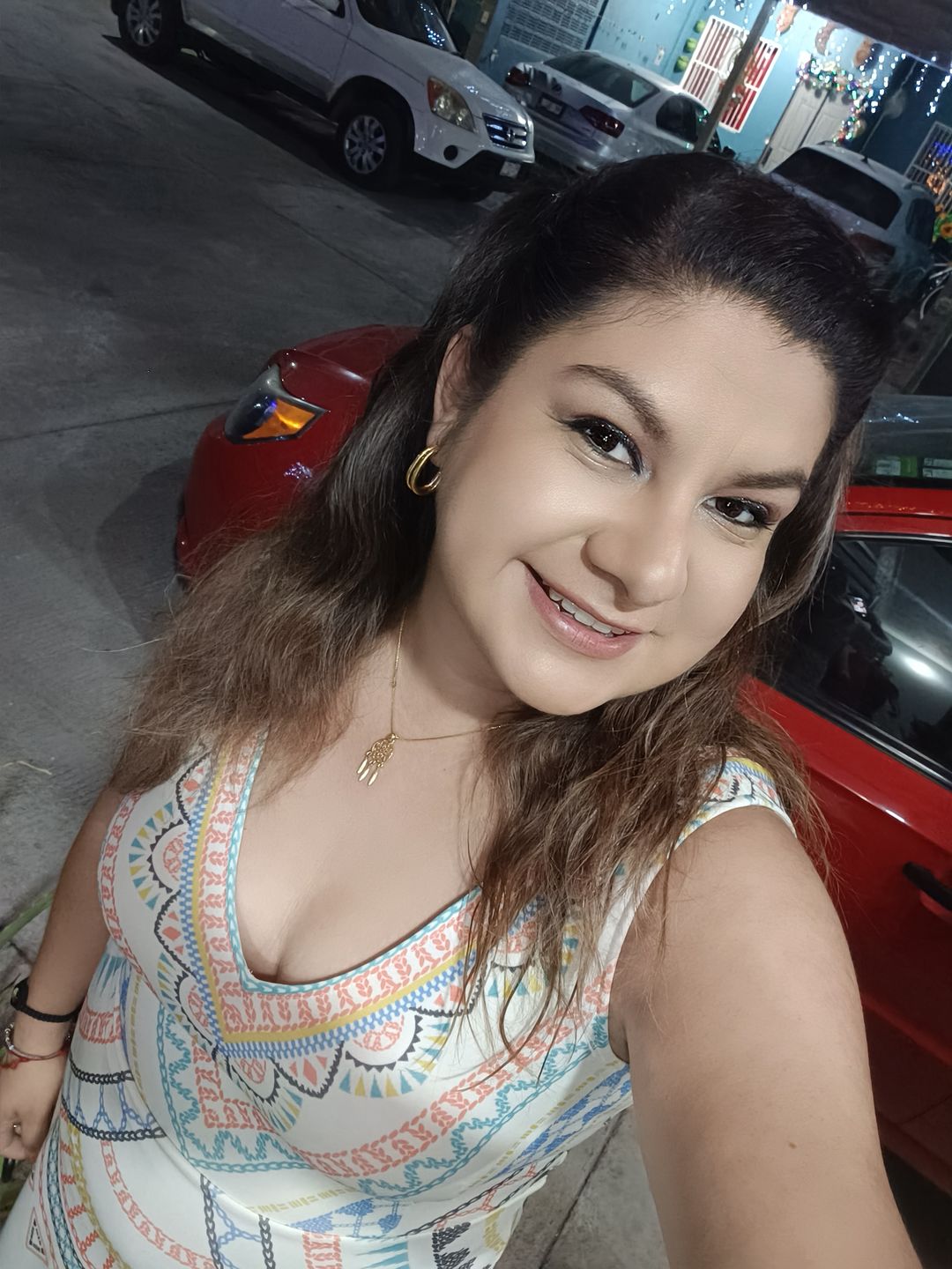 Customer photo review of Aretes Jaydy