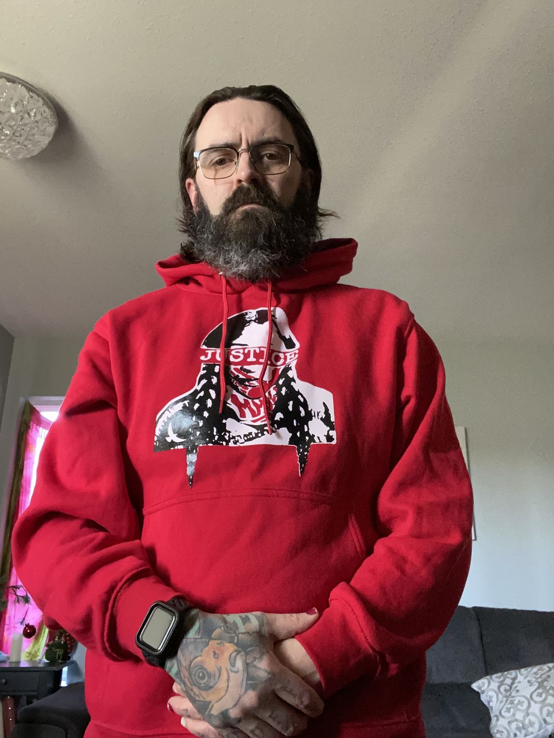 Customer photo review of JUSTICE Hoodie