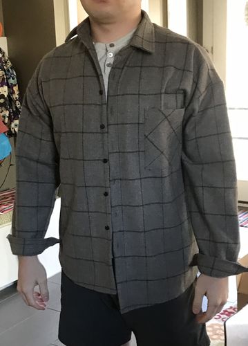 Customer photo review of RT No. 1164 WOOLEN SHIRT