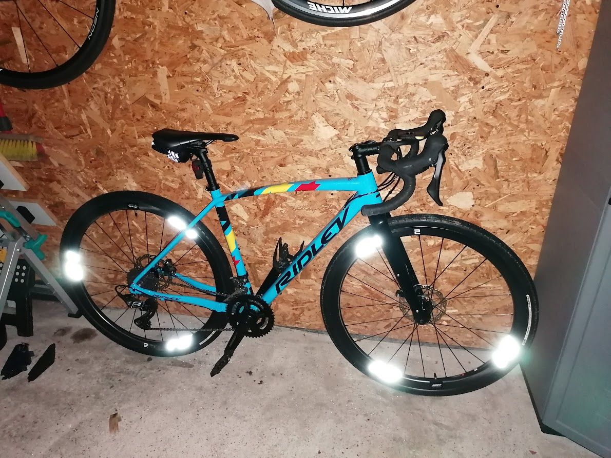 Customer photo review of WHEEL FLASH 2.0 | Motion Powered Bike Reflectors