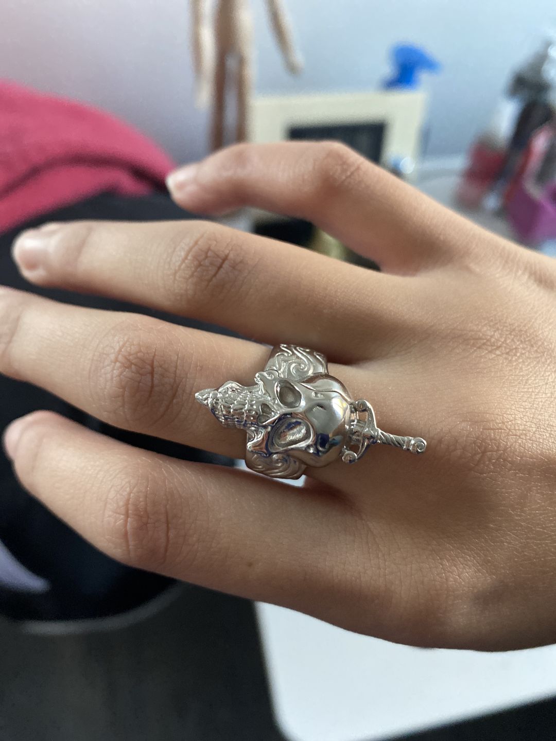 Customer photo review of HALLUCINOGENIC NIGHTMARE RING