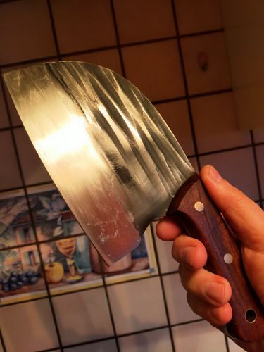 Customer photo review of Starter Set - Handgeschmiedetes Kochmesser Ergonomic