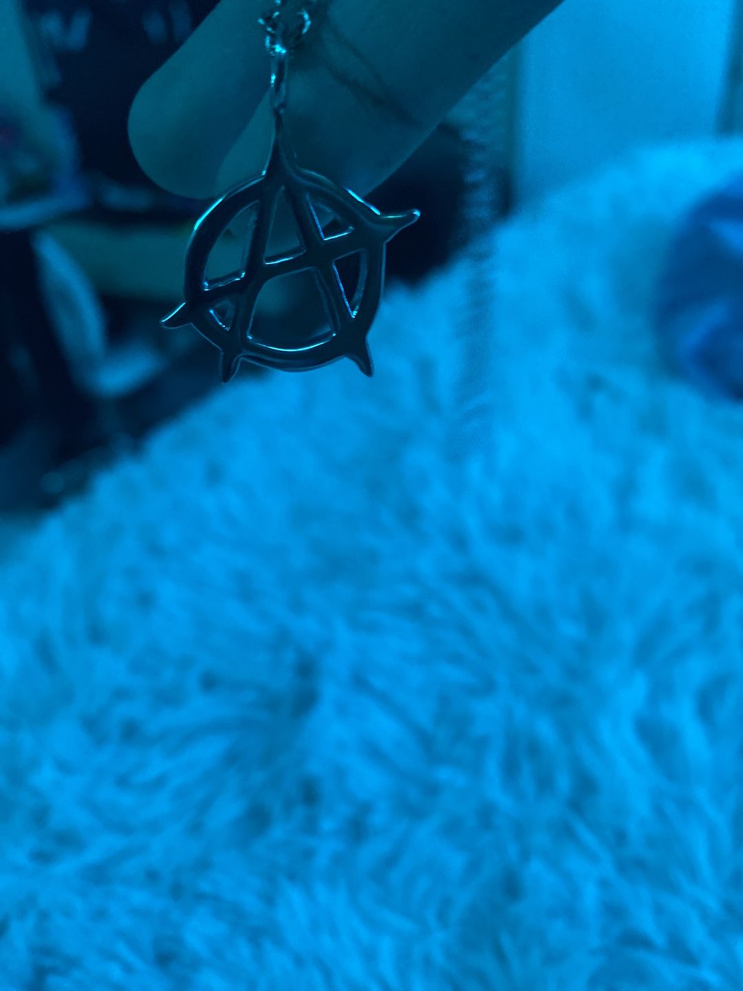 Customer photo review of ANARCHY PENDANT