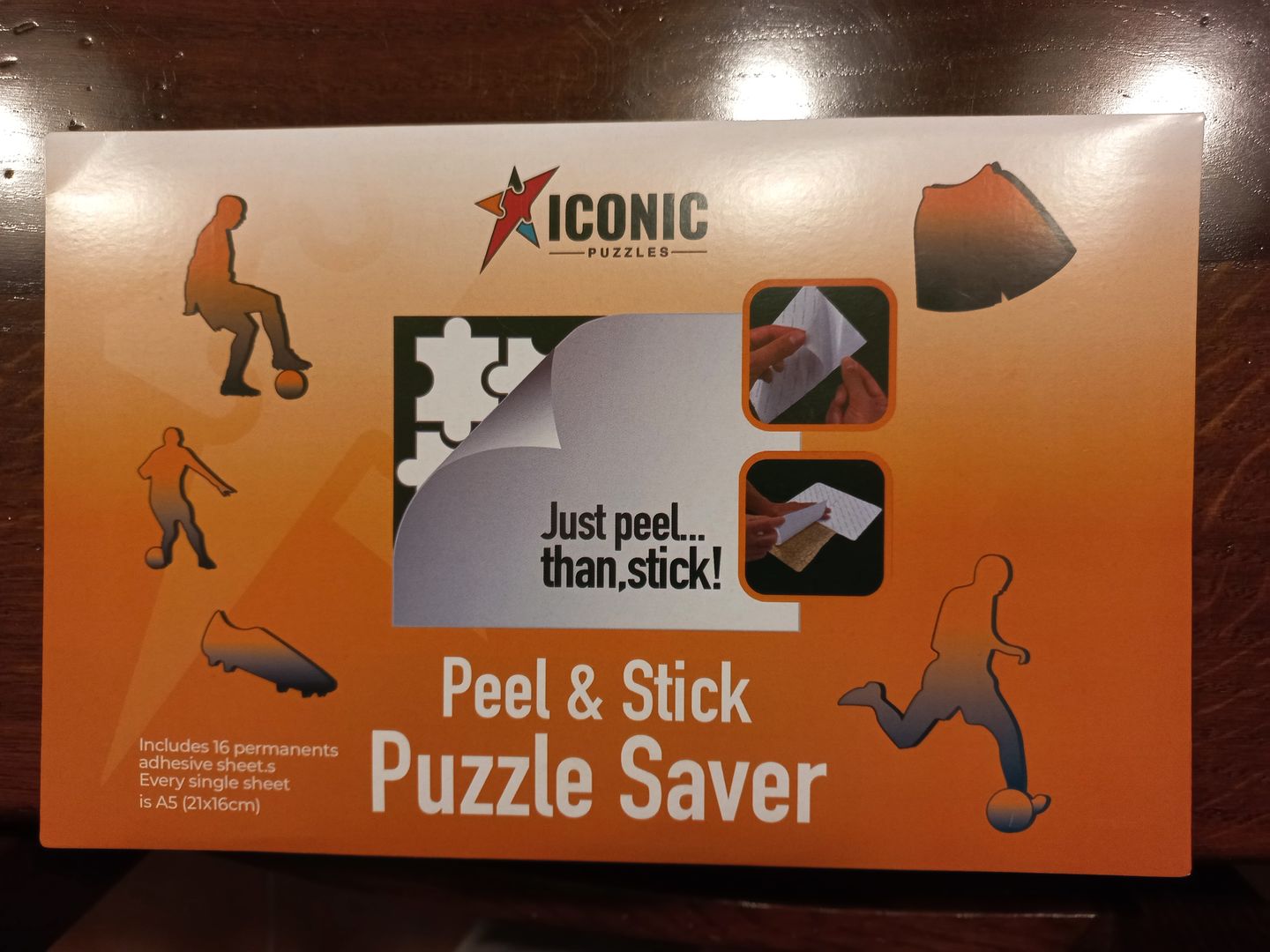 Customer photo review of Kit per Appendere i Puzzle di Legno