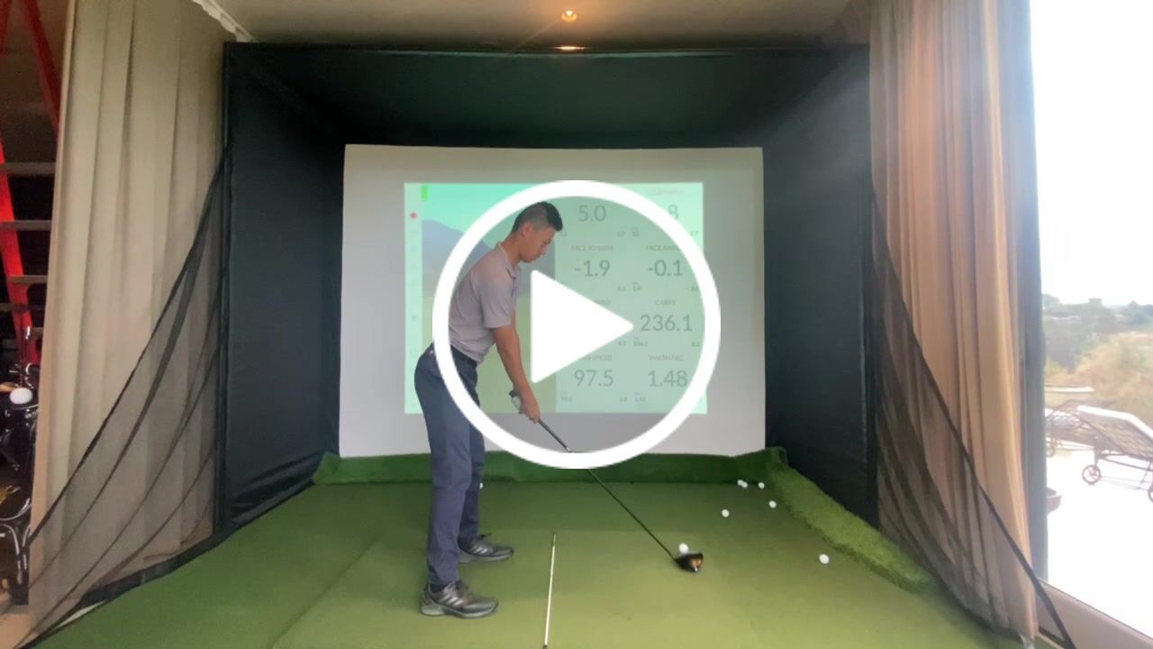 Customer video review of PerfectBay™ Golf Simulator Screen Enclosure
