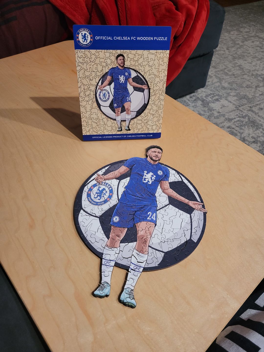 Customer photo review of Reece James - Official Wooden Puzzle