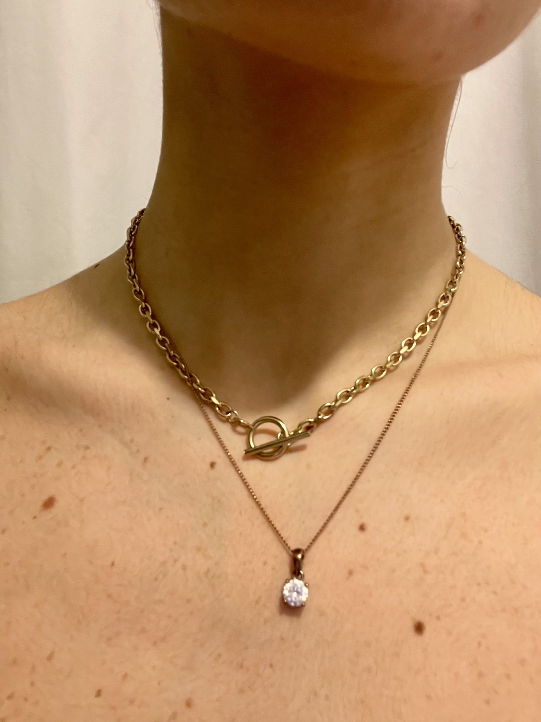 Customer photo review of Cuban Choker Necklace