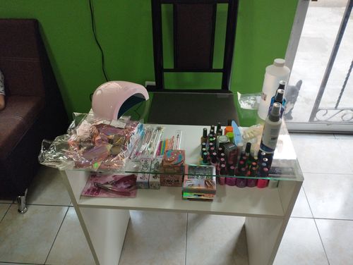 Customer photo review of Efecto Flake Con Espejo 24 pzas