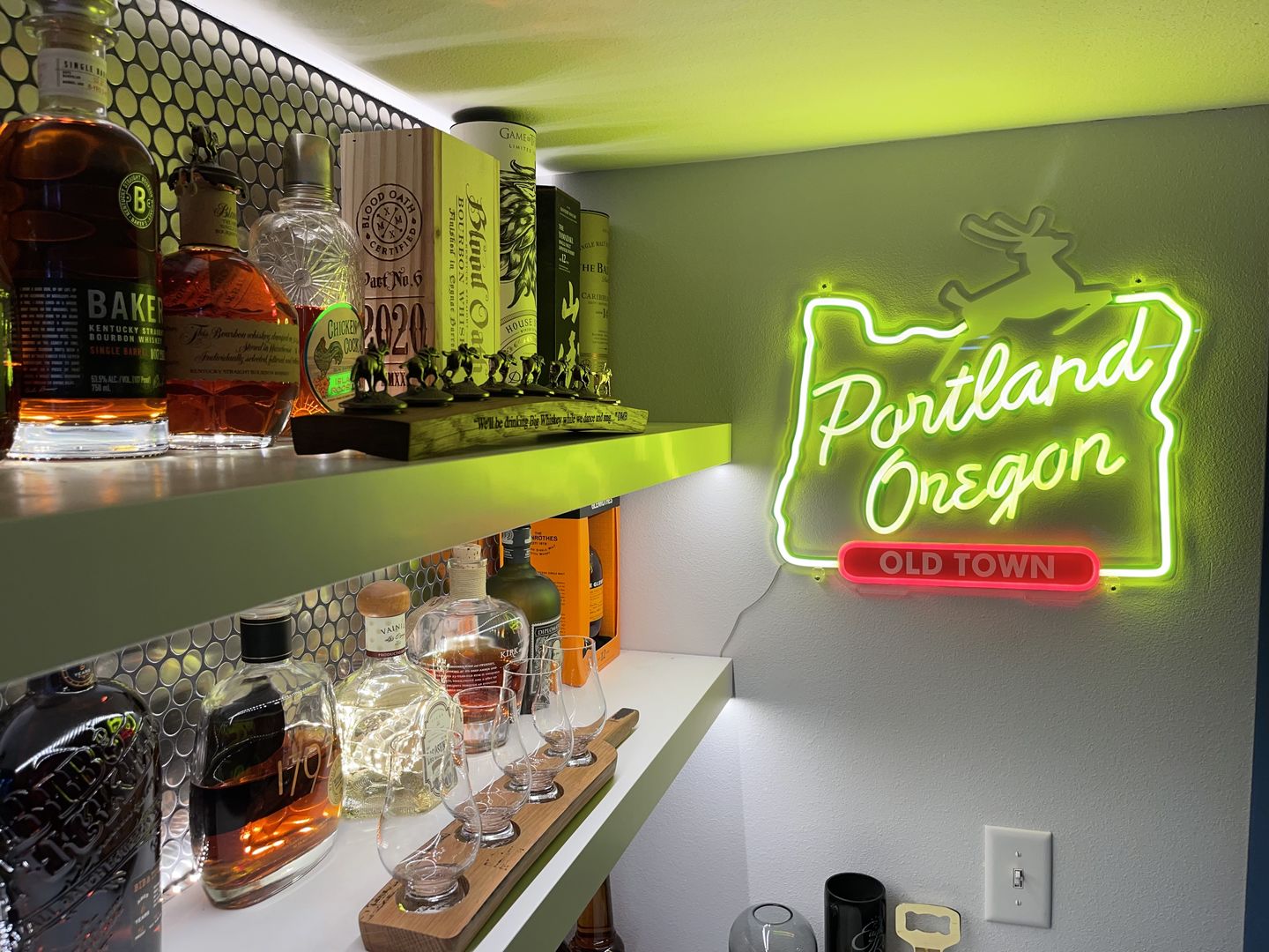 Customer photo review of LED Portland Sign