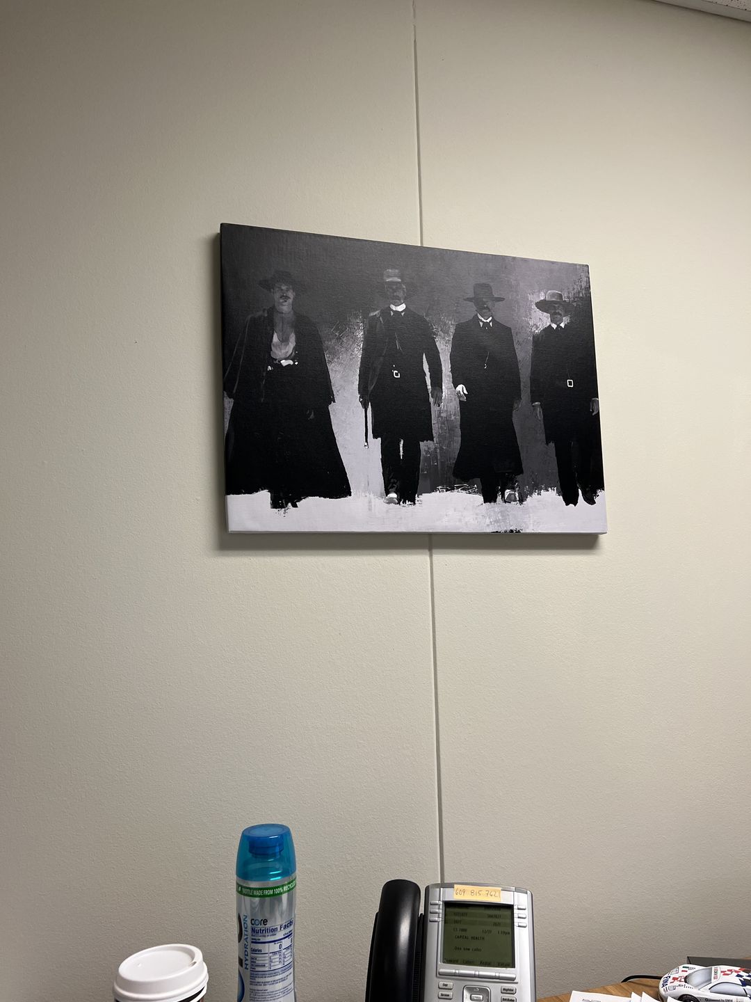 Customer photo review of Tombstone Wall Art
