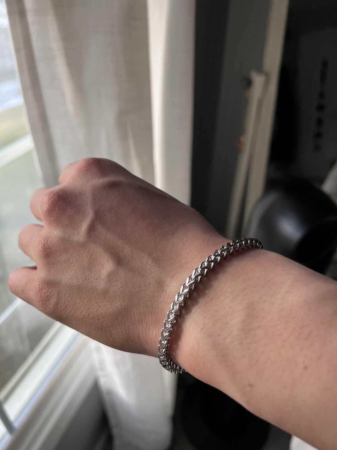 Customer photo review of 4mm Franco Link Bracelet