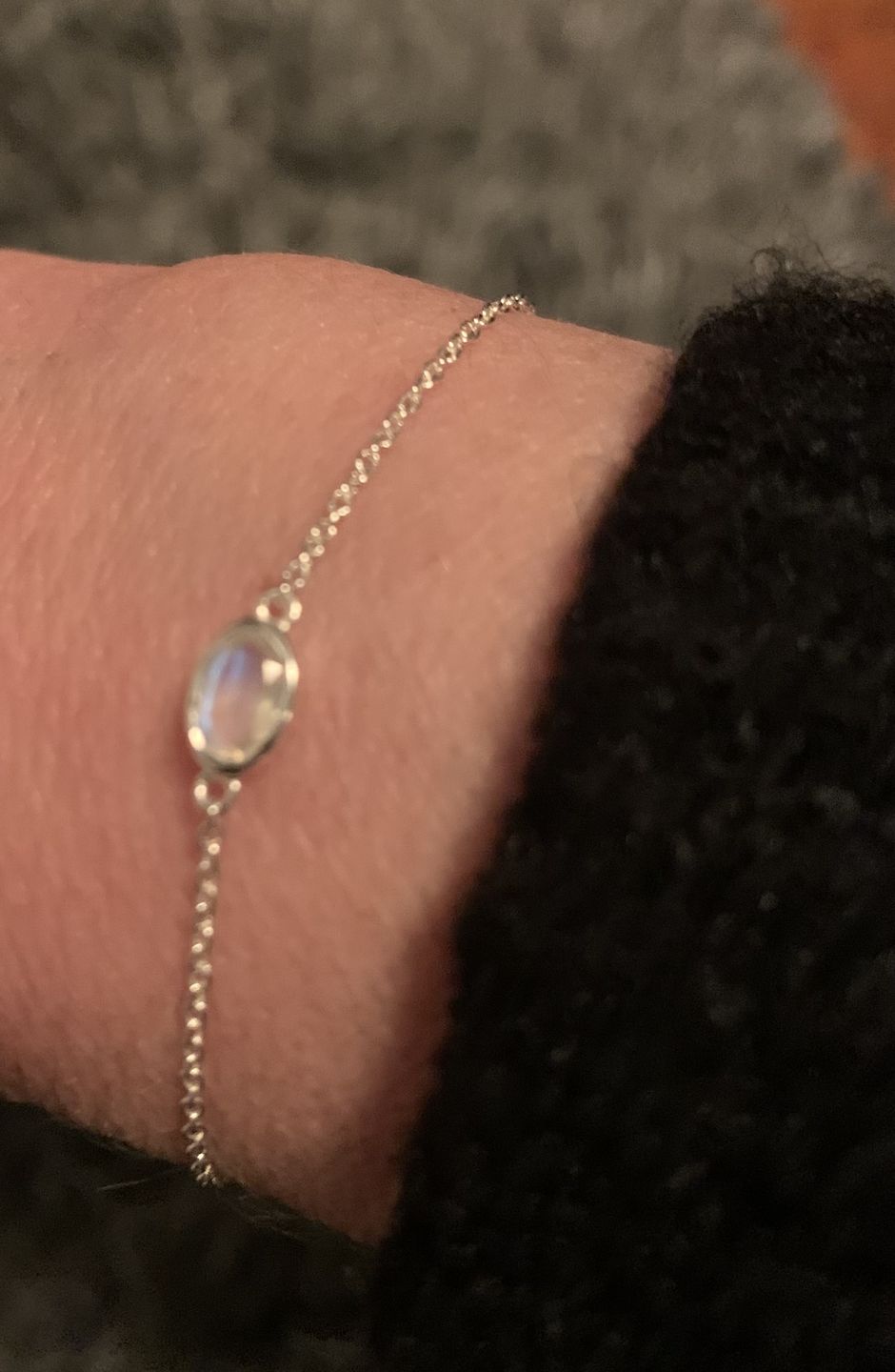 Customer photo review of Armband Juni Månsten Silver