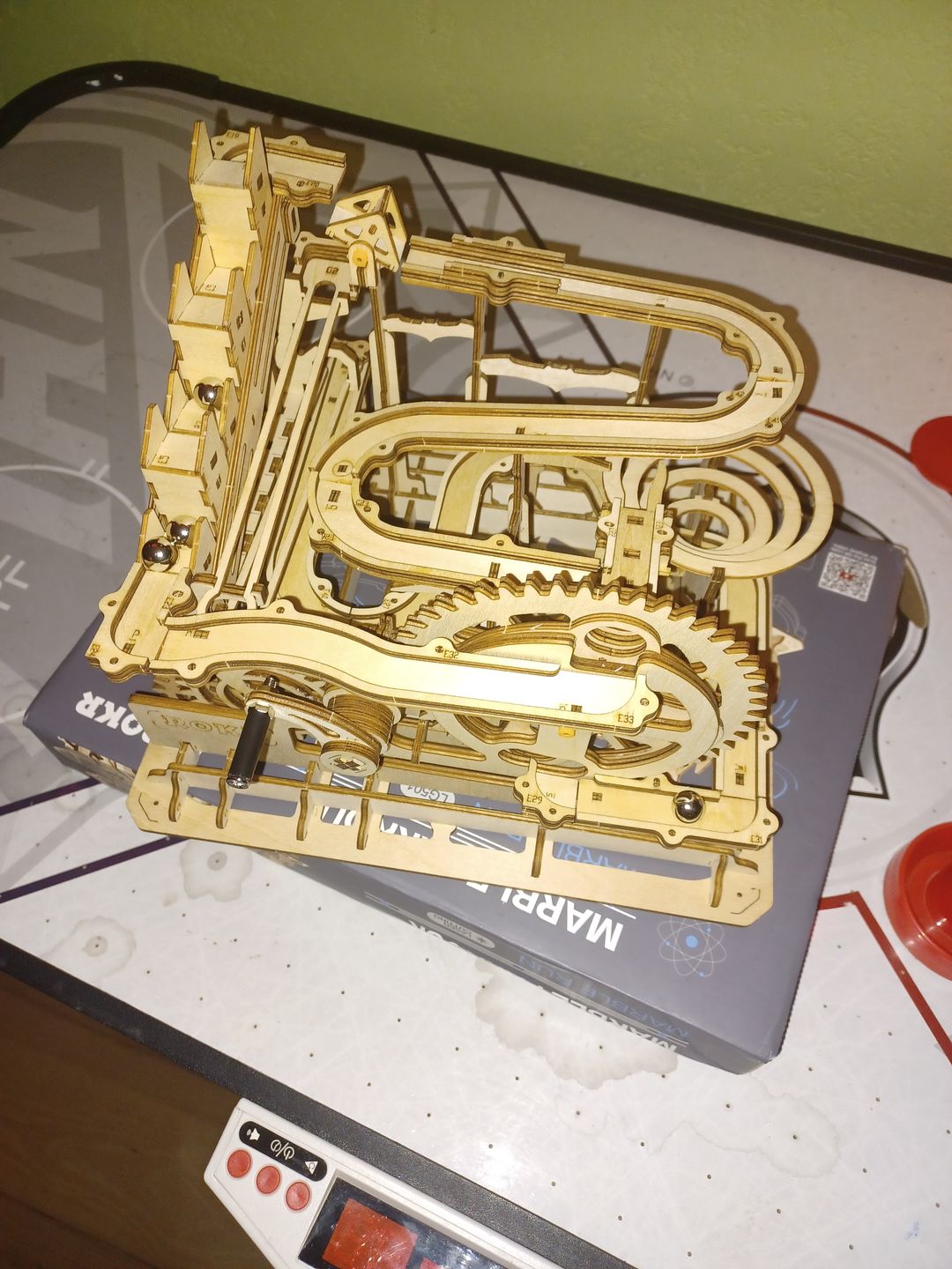 Customer photo review of OUR BESTSELLER: Marble Run - Roller Coaster