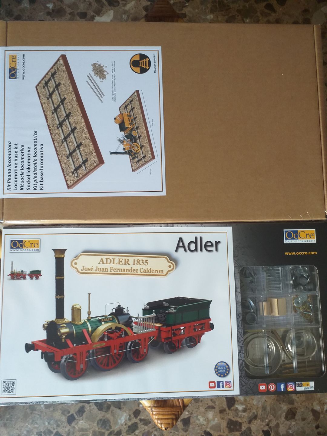 Customer photo review of Maqueta Tren Adler