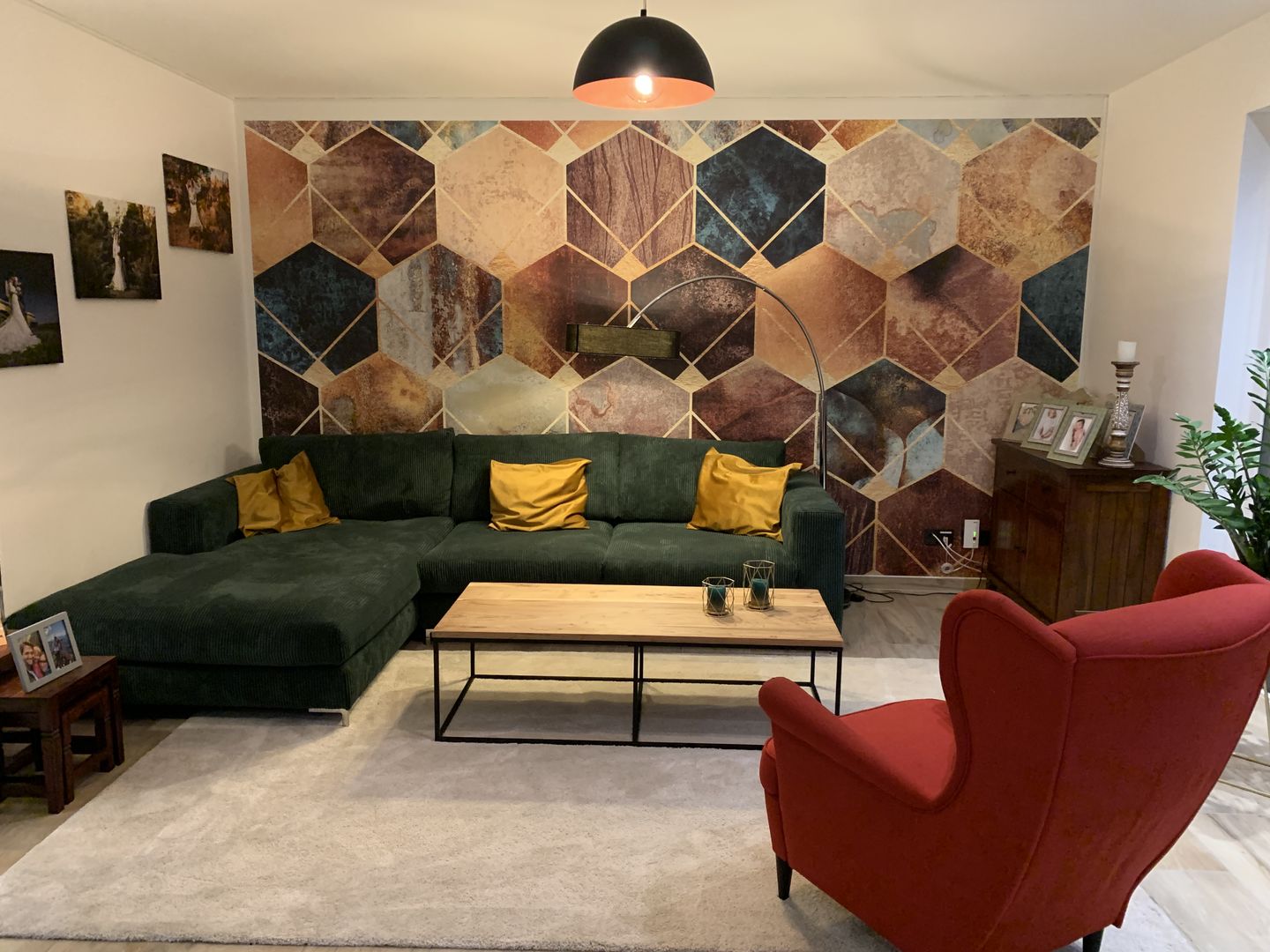 Customer photo review of Plain Ecksofa - Breitcord - Wunschmaße