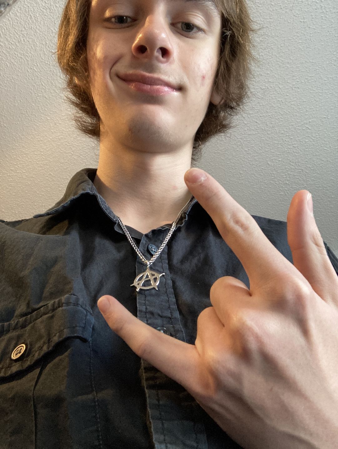 Customer photo review of ANARCHY PENDANT