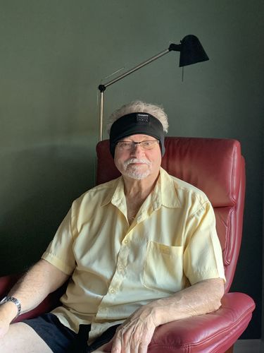 Customer photo review of CozyBand Wireless Headphones