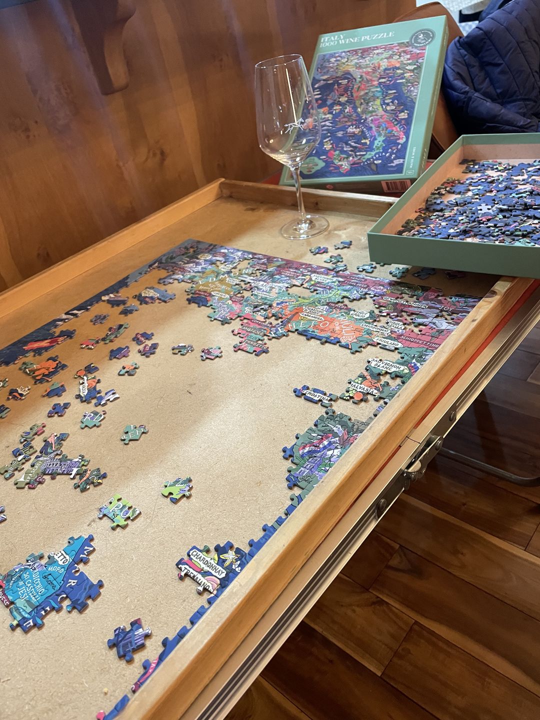 Customer photo review of Wine Puzzle - Italy
