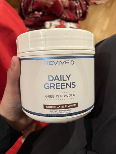 Customer photo review of Daily Greens Powder