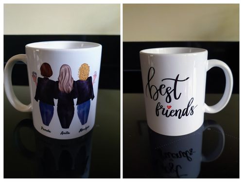 Customer photo review of Beste Freundinnen Lederjacke & Getränk