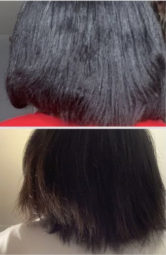 Customer photo review of Good Hair Vitamins Boost - 1 mois