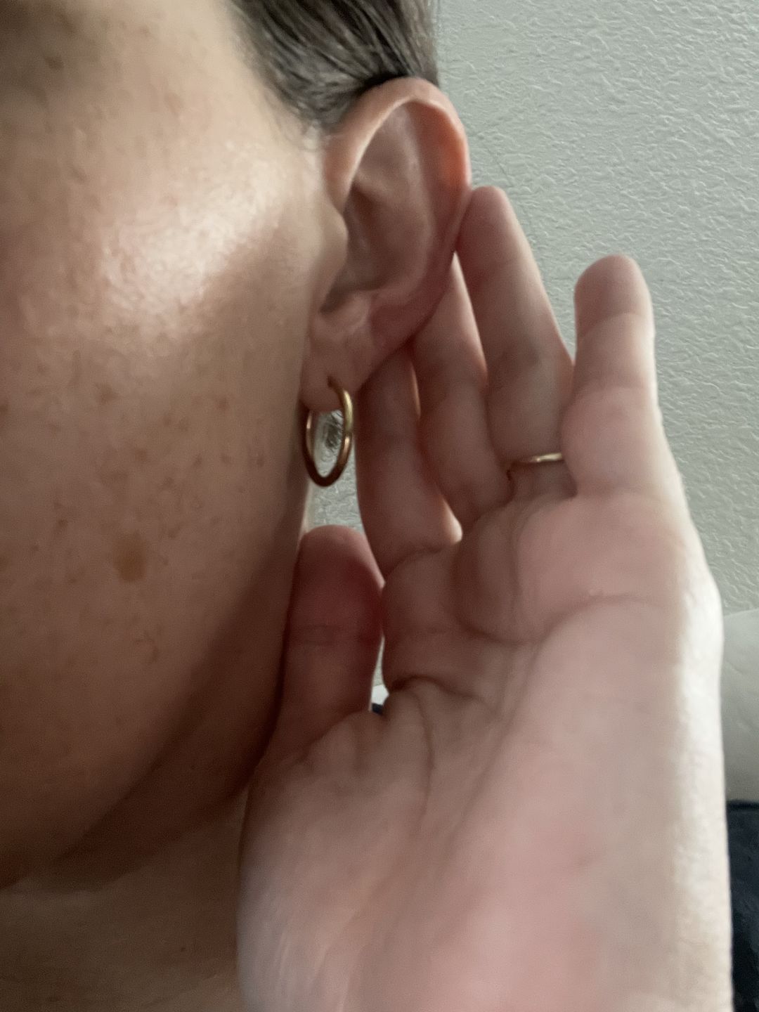 Customer photo review of Essential Earrings Small