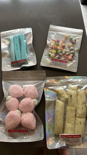 Customer photo review of Freeze Dried Skittles