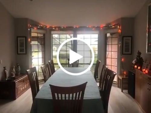 Customer video review of SmartWings Motorized Roller Shades 100% Blackout Safari