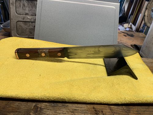 Customer photo review of 9 X 11 Inch Indasa RhynoWet Sandpaper Sheets, 50 Pack