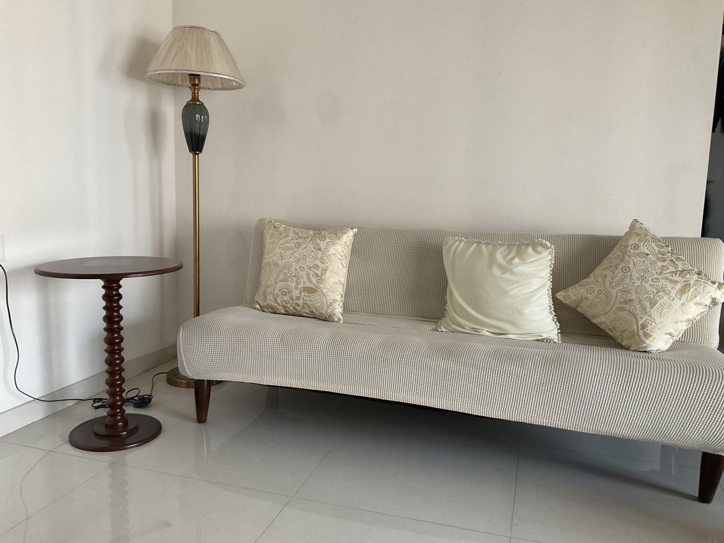 Customer photo review of Wooden Side Table for Living Room Coffee End Table