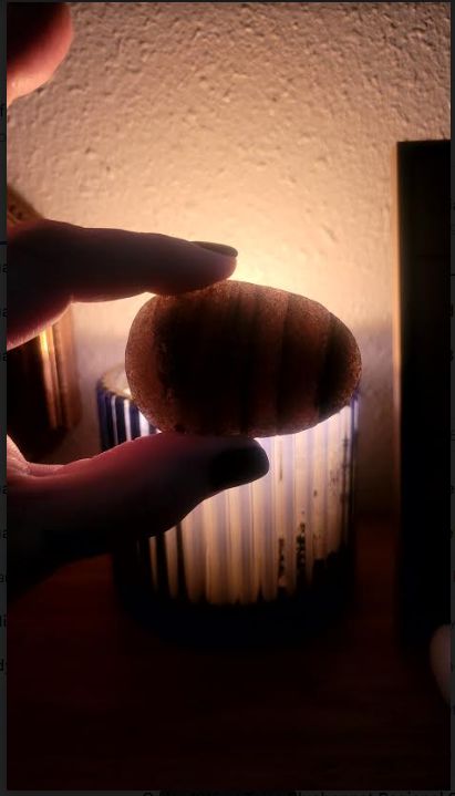 Customer photo review of Tektite Specimen - The Only Crystal on the Planet that can Absorb Dark Energy