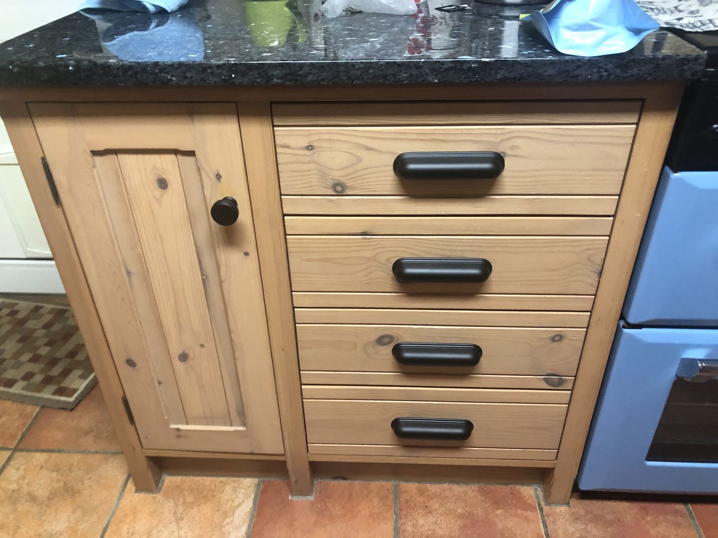 Customer photo review of Calgary Cupboard Handles